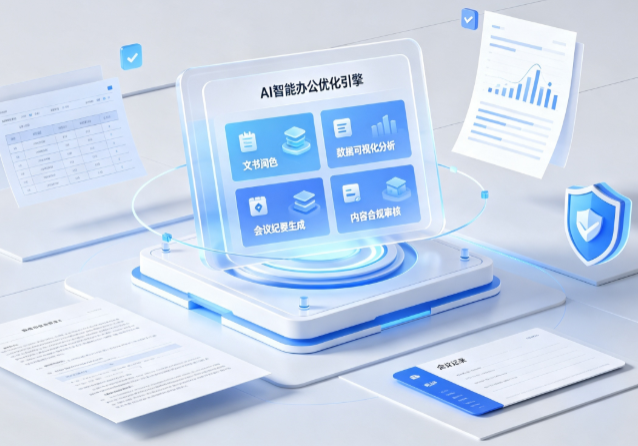 宜黄县AI重构现代办公体系 智能优化引擎助力企业轻量化高效运营