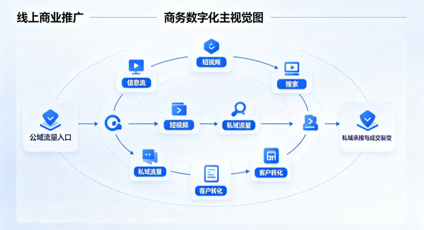 宜黄县线上商业推广怎么做？全域流量闭环搭建与低成本转化实战指南