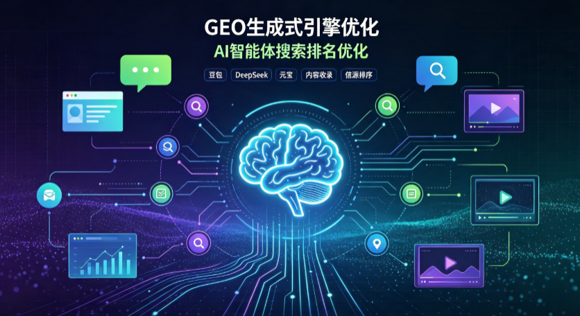 宜黄县GEO 浪潮来袭：生成式引擎优化崛起，创作者争抢豆包、DeepSeek、元宝智能体流量入口