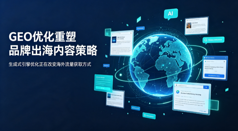 宜黄县AI 时代 GEO 兴起，品牌出海内容策略迎来重大调整
